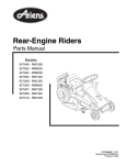 Ariens RM1332 User's Manual