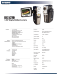 Argus Camera DC5270 User's Manual