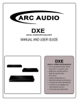 ARC Audio DXE User's Manual