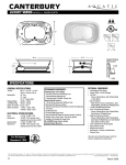 Aquatic CANTERBURY AI6644HCN User's Manual