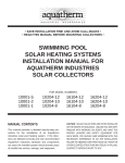 Aquatherm 16204-10 User's Manual