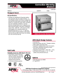 APW Wyott WD-2CMF User's Manual