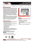 APW Wyott w/EZ-Lock User's Manual