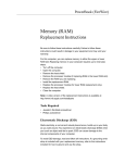 Apple Memory (RAM) User's Manual