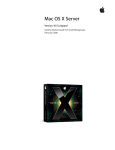 Apple Mac OS X Server 10.5 Leopard User's Manual