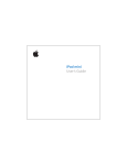 Apple iPod mini 019-0497 User's Manual