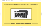 Apollo Intelligent Meter Series IMY User's Manual
