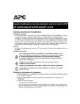 APC RT SURTA48XLBP User's Manual
