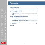 APC AP8959NA3 User's Manual