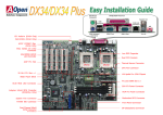 AOpen DX34 User's Manual