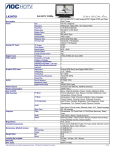 AOC L42H761 User's Manual