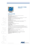 AOC 17" FT700 User's Manual