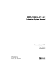 Analog Devices ADSP-21364 User's Manual