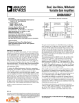 Analog Devices AD602 User's Manual