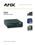 AMX VSS2 User's Manual