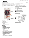 AMX RDM-INC50 User's Manual