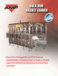 AMF Bulk Bun Basket Loader User's Manual