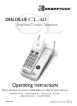 Ameriphone CL-40 User's Manual