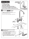 American Standard Williamsburg 3770 User's Manual