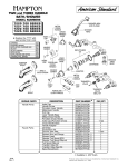 American Standard Two and Three Handle Bath/Shower 7220.700 SERIES User's Manual