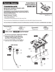 American Standard Townsquare 2555.201 User's Manual