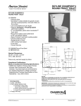 American Standard Skyline Champion 2112.014 User's Manual