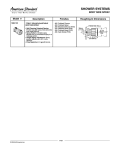 American Standard Shower Systems 1660.125 User's Manual