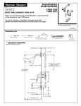 American Standard Seva T480.507 User's Manual