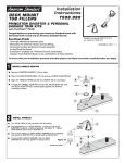 American Standard Princeton T508.990 User's Manual