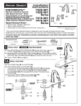 American Standard PORTSMOUTH 7415.801 User's Manual