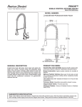 American Standard Pekoe 4332.350 User's Manual