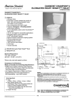 American Standard Oakmont Champion 4 3101.016 User's Manual