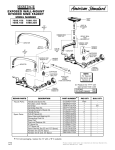 American Standard Heritage 7298.229 User's Manual