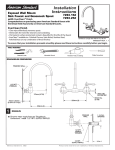 American Standard Heritage 7293.252 User's Manual