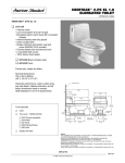 American Standard Heritage 4074.039 User's Manual