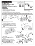 American Standard Hampton T980.702 User's Manual