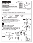 American Standard Hampton 7881.702 User's Manual