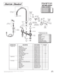 American Standard Hampton 4770.722 SERIES User's Manual