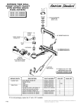 American Standard Exposed Yoke Wall-Mount Utility Faucet 8345.110 User's Manual