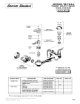 American Standard Exposed Yoke Wall-Mount Utility Faucet 8341.076 User's Manual