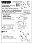 American Standard T675.507 User's Manual