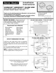 American Standard Chandler Americast 7182.000 User's Manual