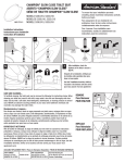 American Standard Champion Slow Close Toilet Seat 5325.010 User's Manual