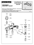 American Standard M968120 User's Manual