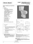 American Standard A112.19.6M User's Manual