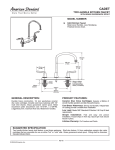 American Standard Cadet 6424 User's Manual