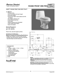 American Standard Cadet 2099.016 User's Manual