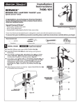 American Standard BERWICK M968641 User's Manual