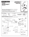American Standard M968628 User's Manual