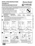 American Standard Multi-tool 2034 User's Manual
